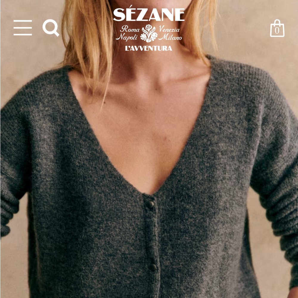 Sezane Barry Cardigan